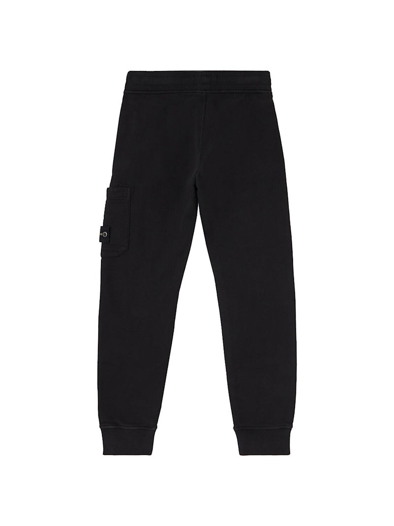 Stone Island Pantalone nero felpa