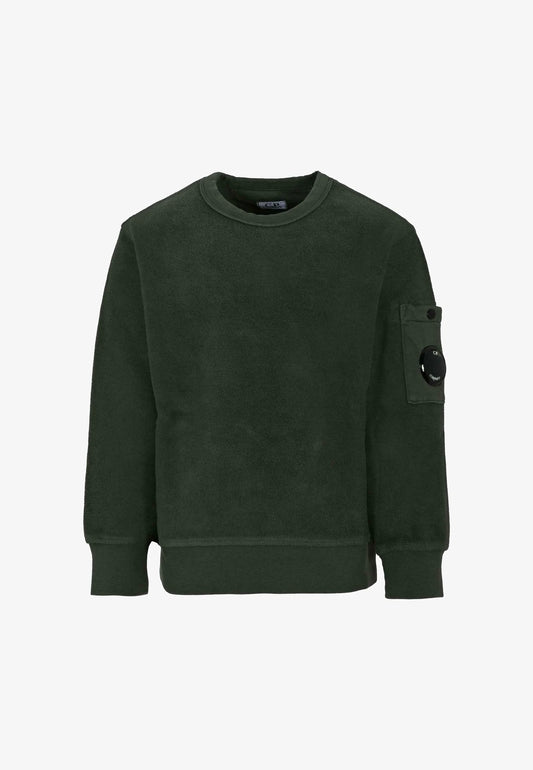 C.P. Company felpa girocollo verde