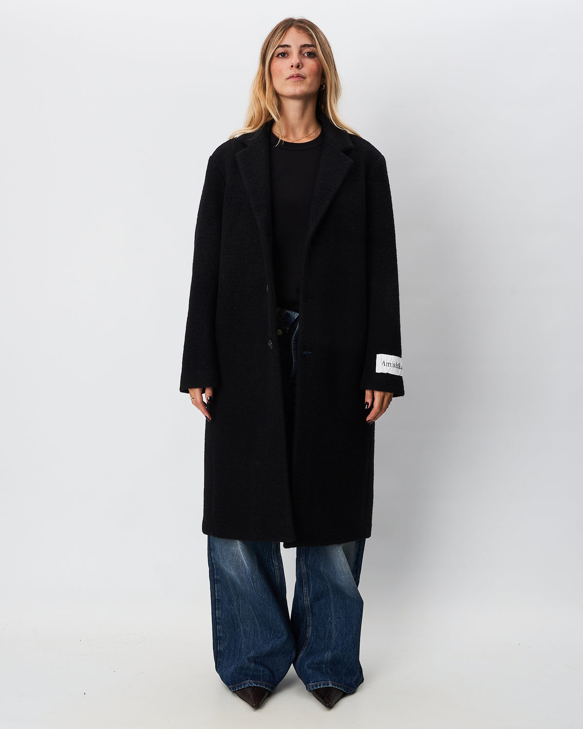 Amish cappotto nero
