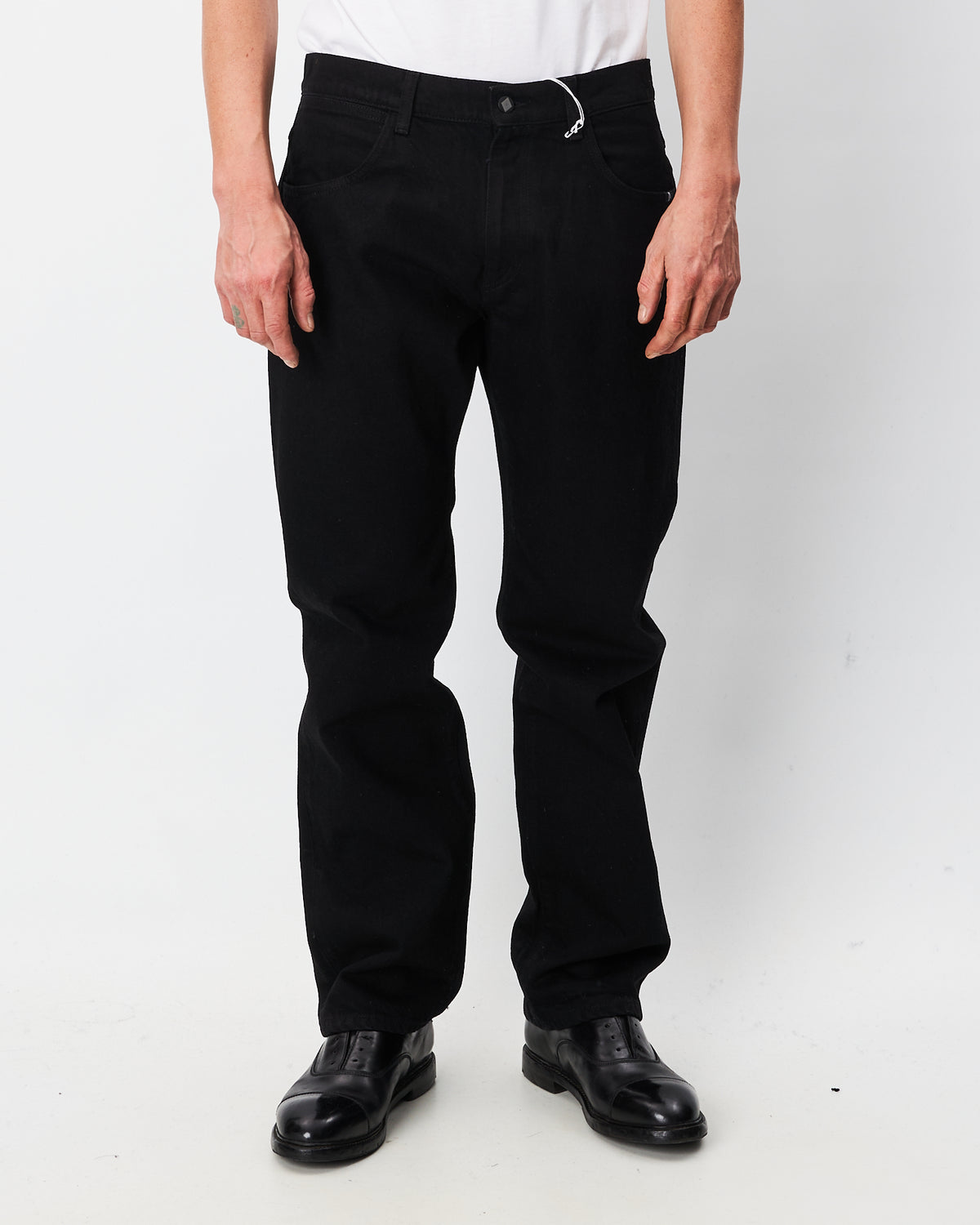 Amish denim nero modello Rinse