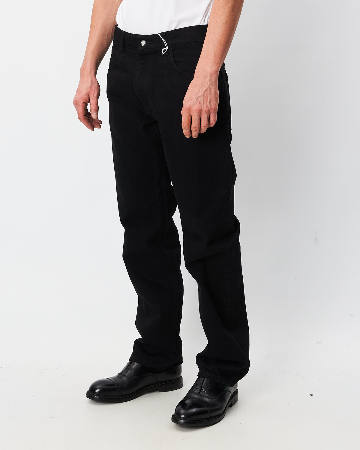 Amish denim nero modello Rinse