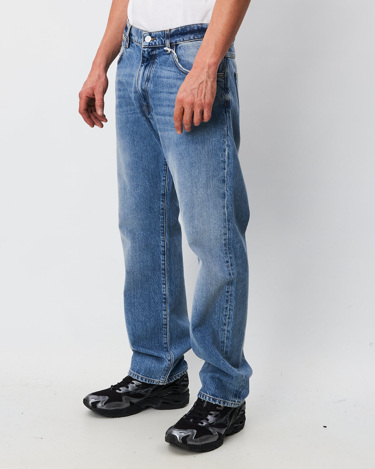 Amish denim azzurro modello James