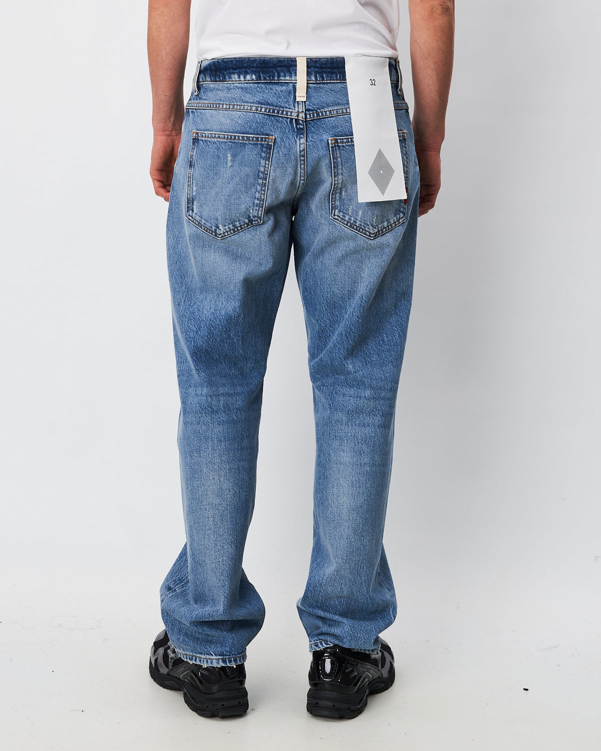 Amish denim azzurro modello James