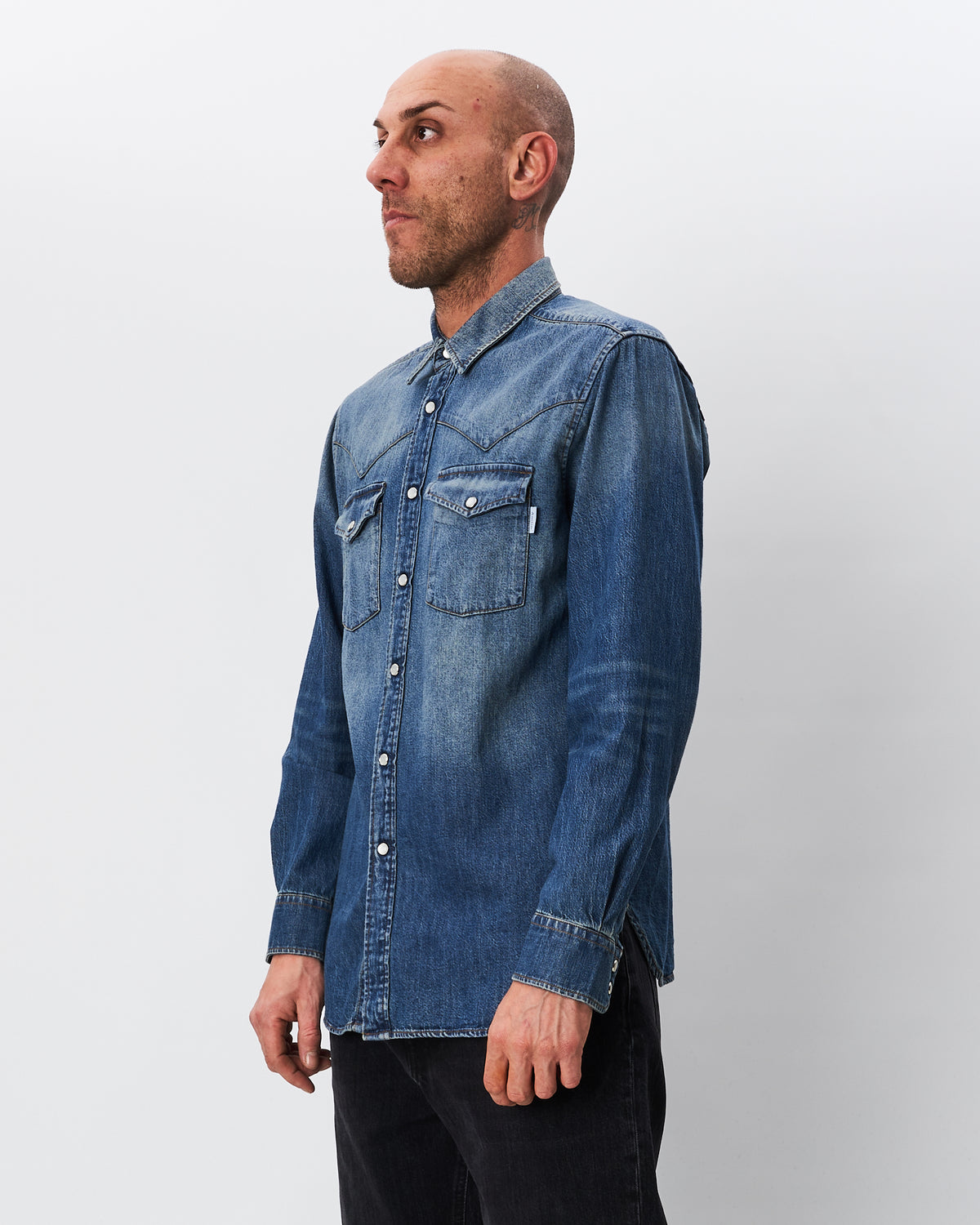Amish camicia in denim