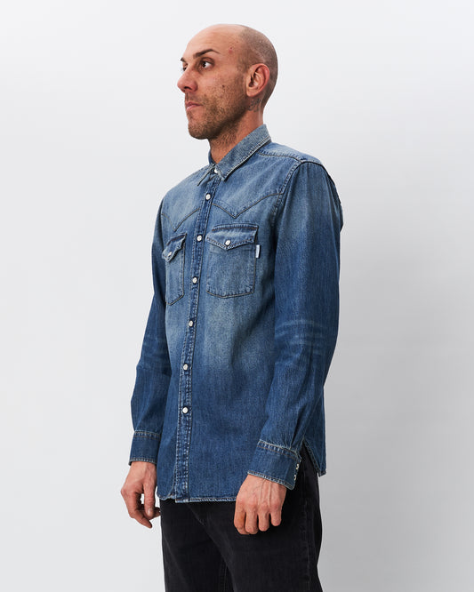 Amish camicia in denim