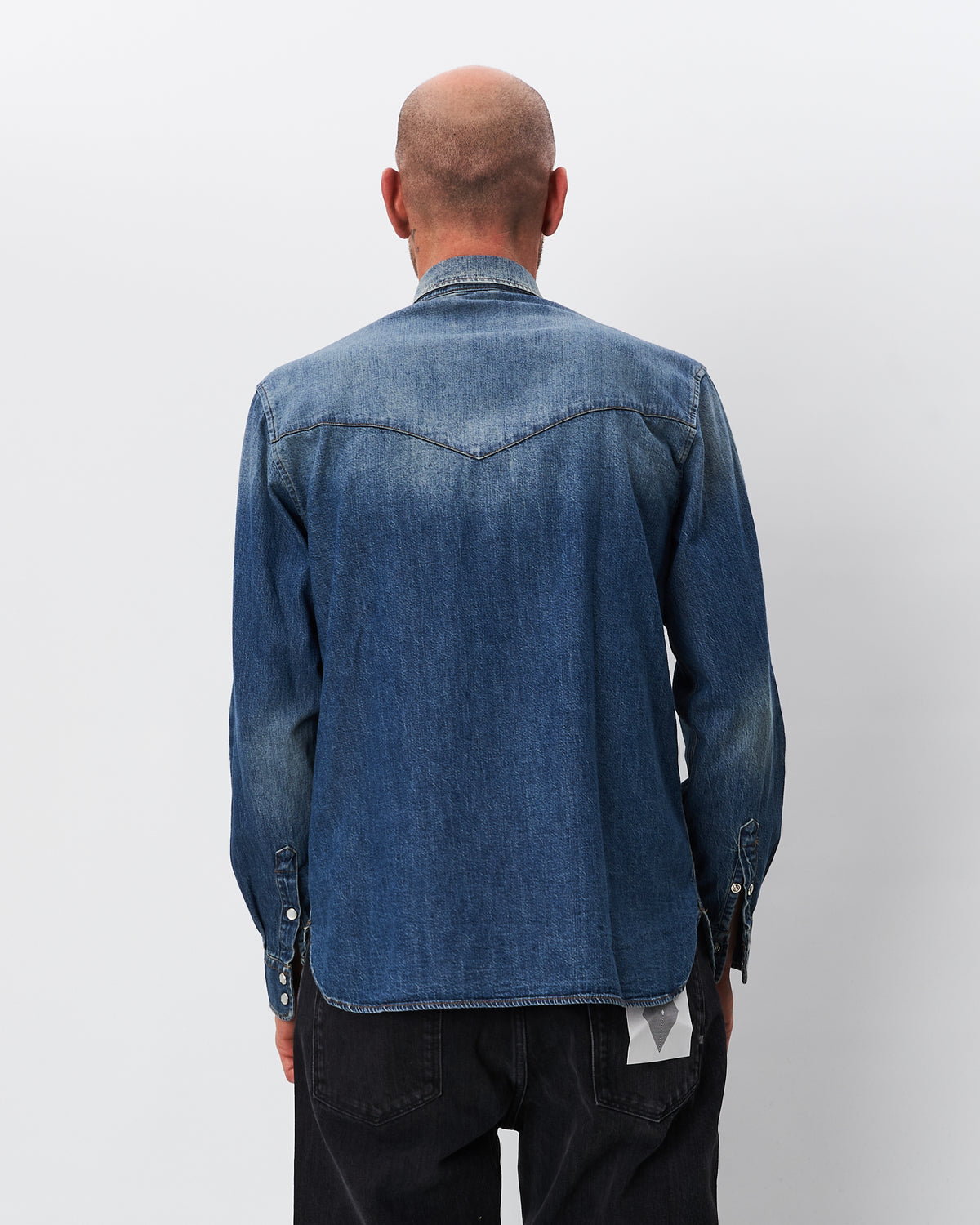 Amish camicia in denim