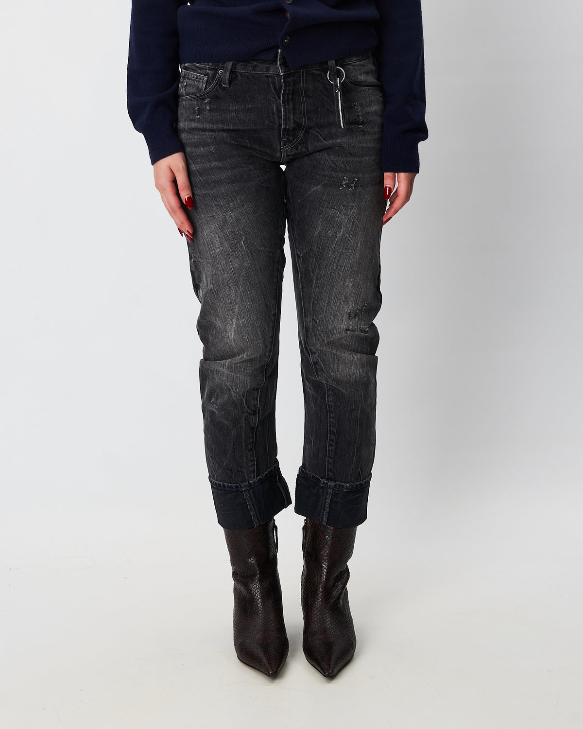 Archetype denim grigio donna