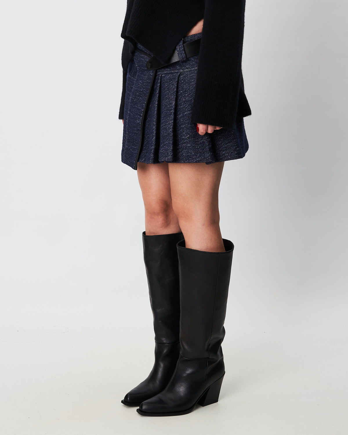 Archetype mini skirt in panno