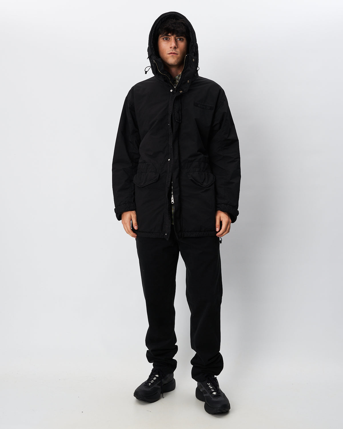 Aspesi Field Jacket nera