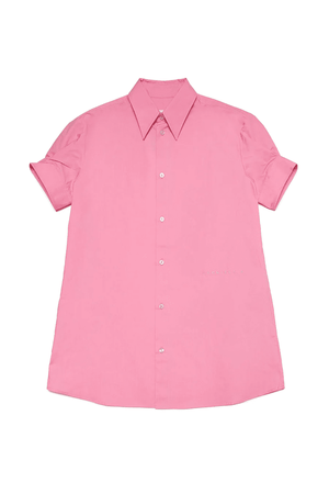 MM6 for Kids abito/maxi camicia rosa | Al Monello - Barbieri