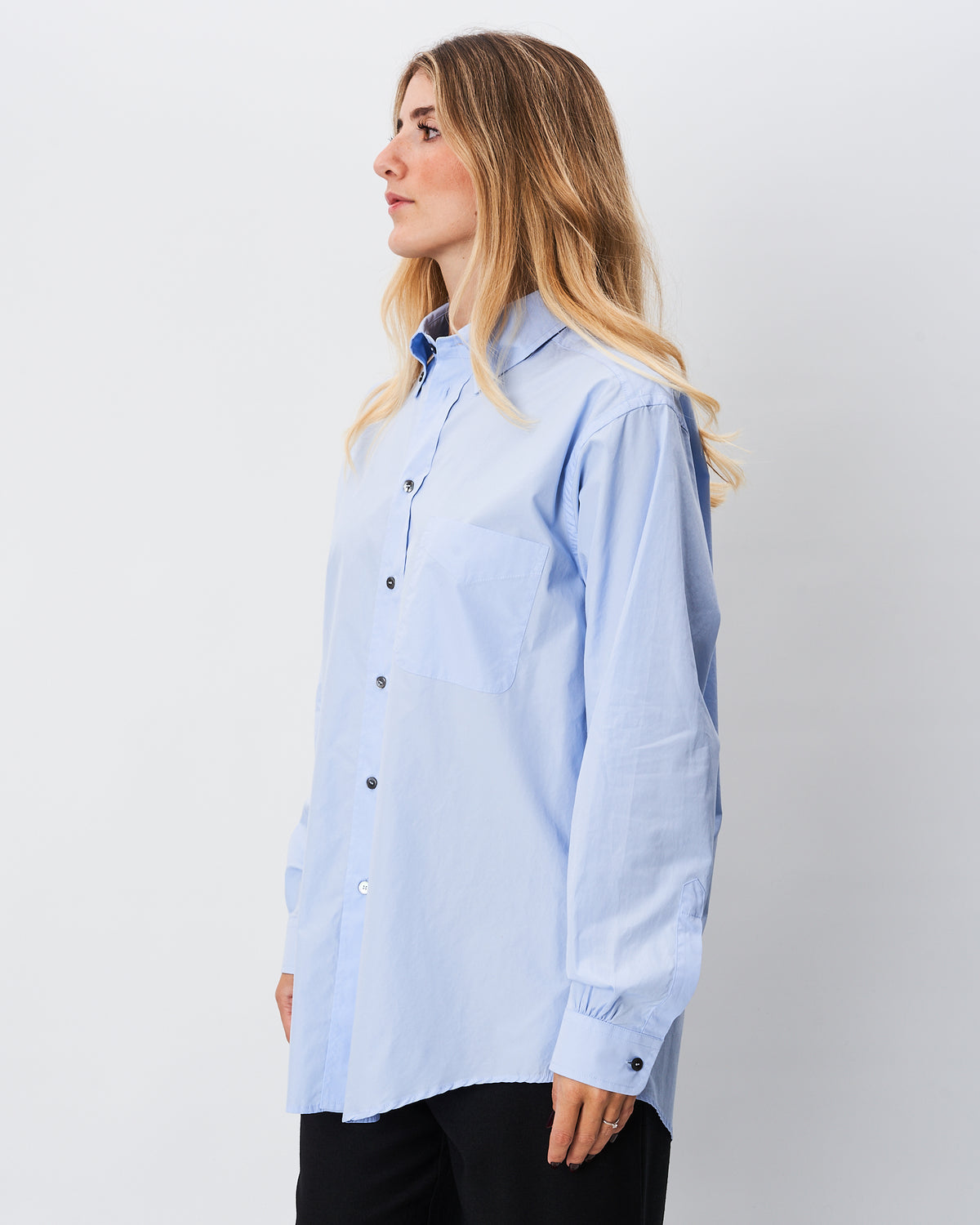 Barena Venezia camicia over azzurra