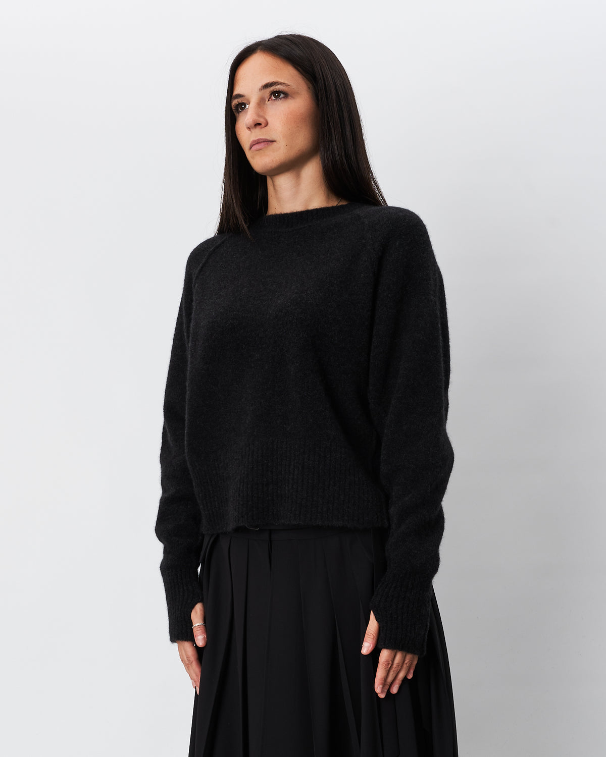 Isabel Benenato maglia antracite