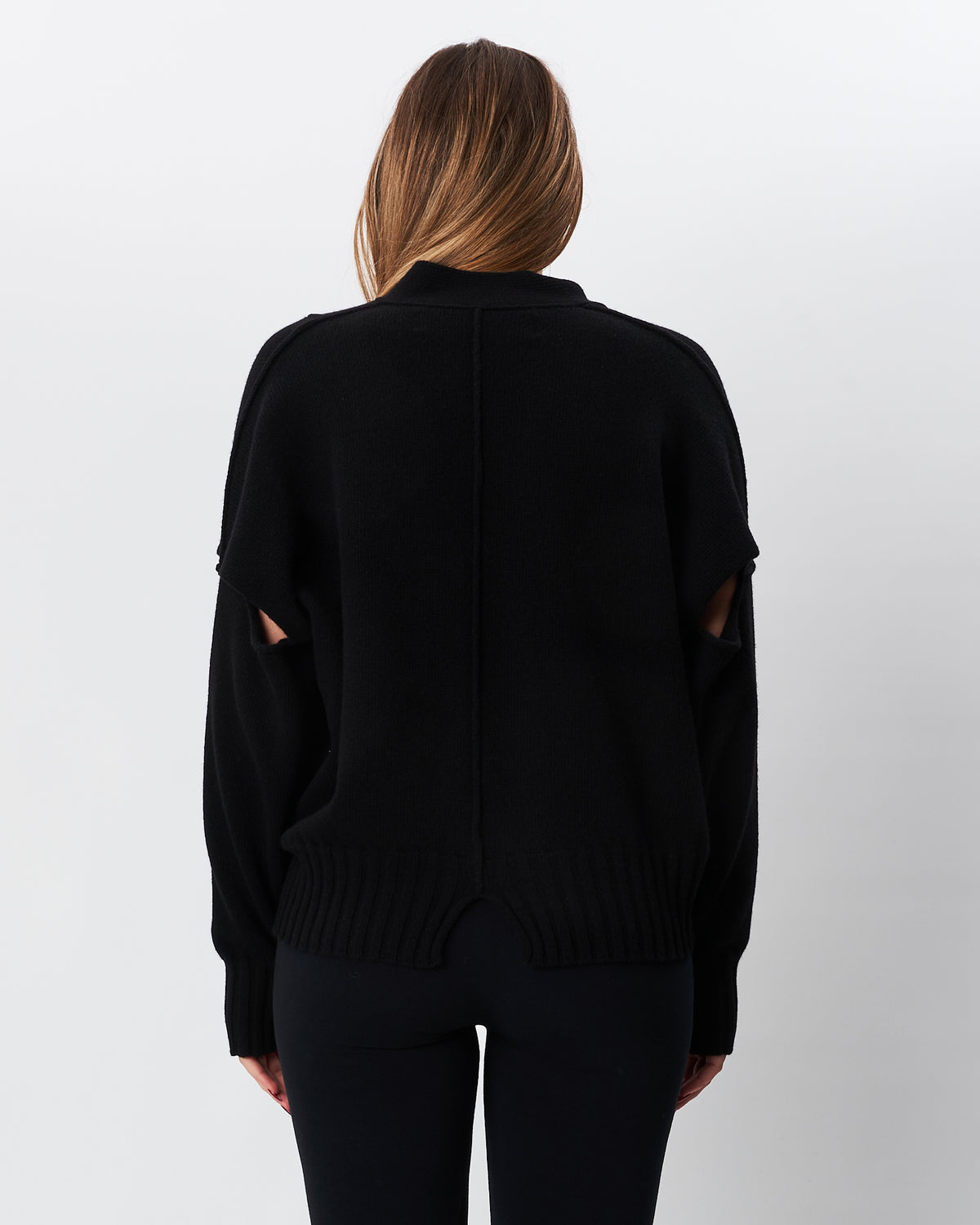 Isabel Benenato maxi cardigan nero