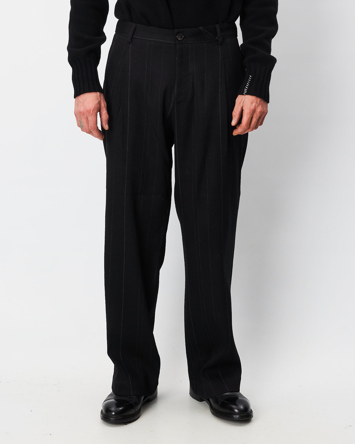 Isabel Benenato pantalone gessato