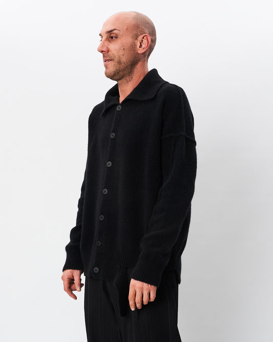 Isabel Benenato cardigan collo a polo