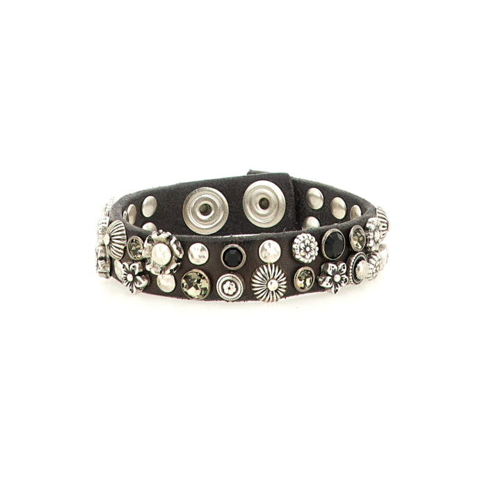 Campomaggi bracciale singolo con borchie