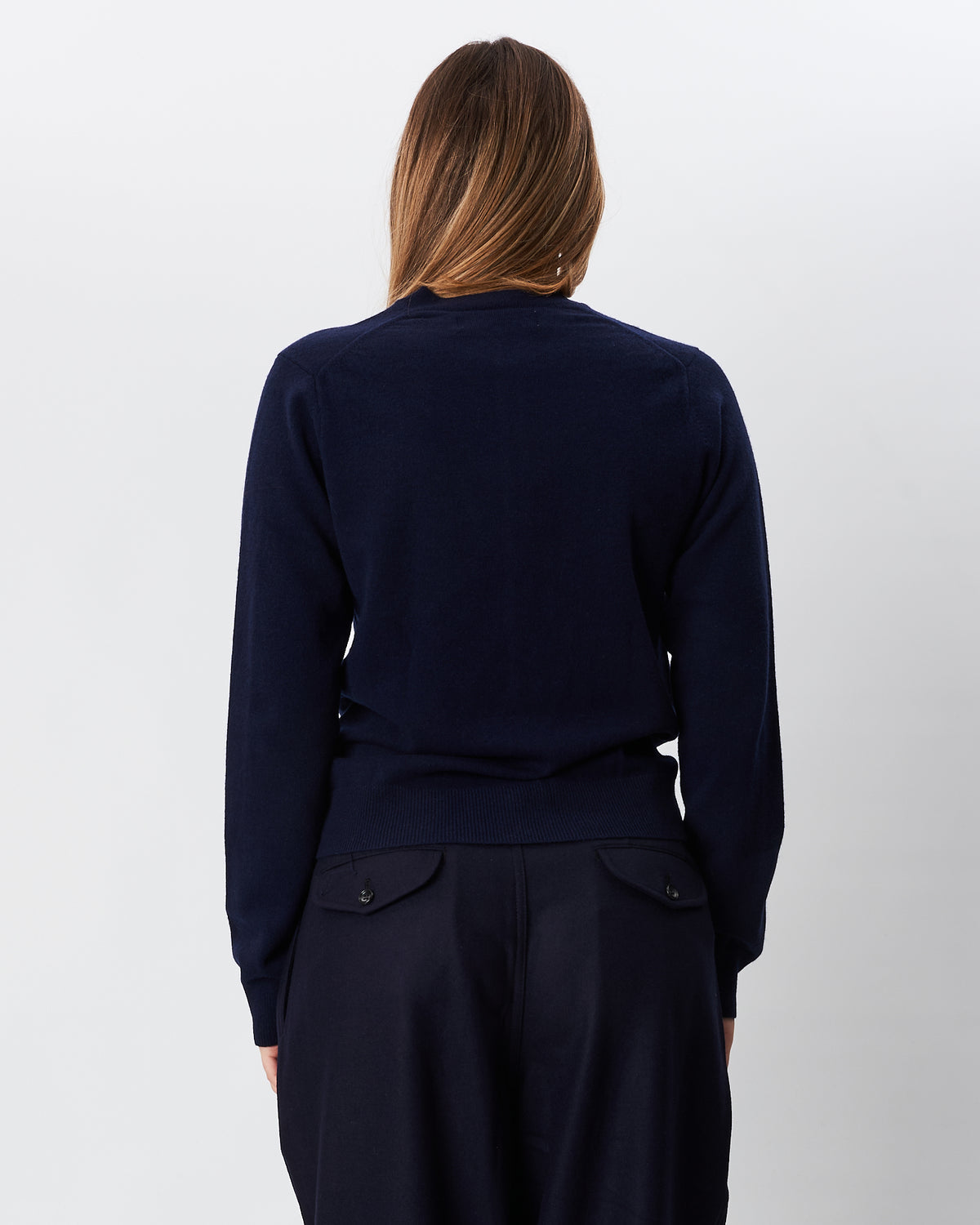 Comme des Garçons cardigan blu