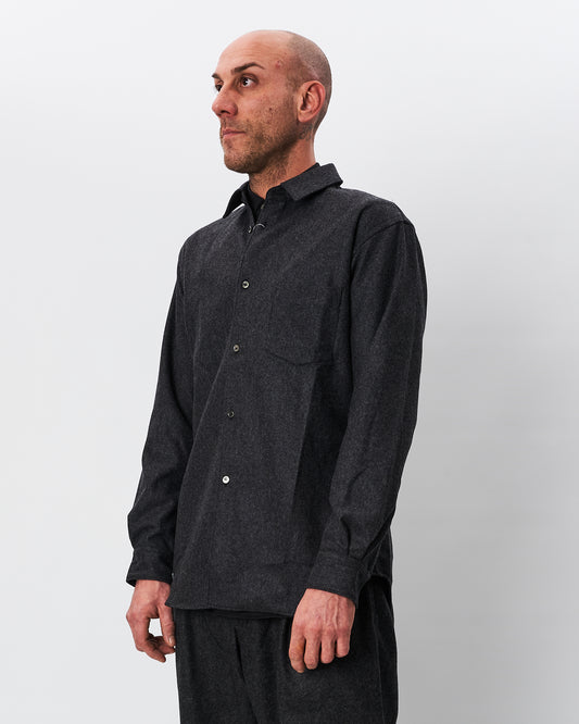Comme des Garçons camicia in panno di lana