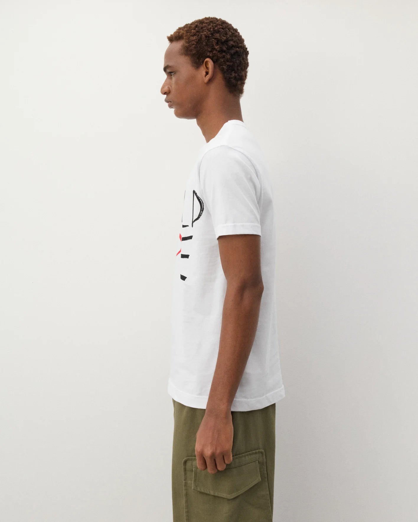 Comme des Garçons t-shirt stampa World Hope