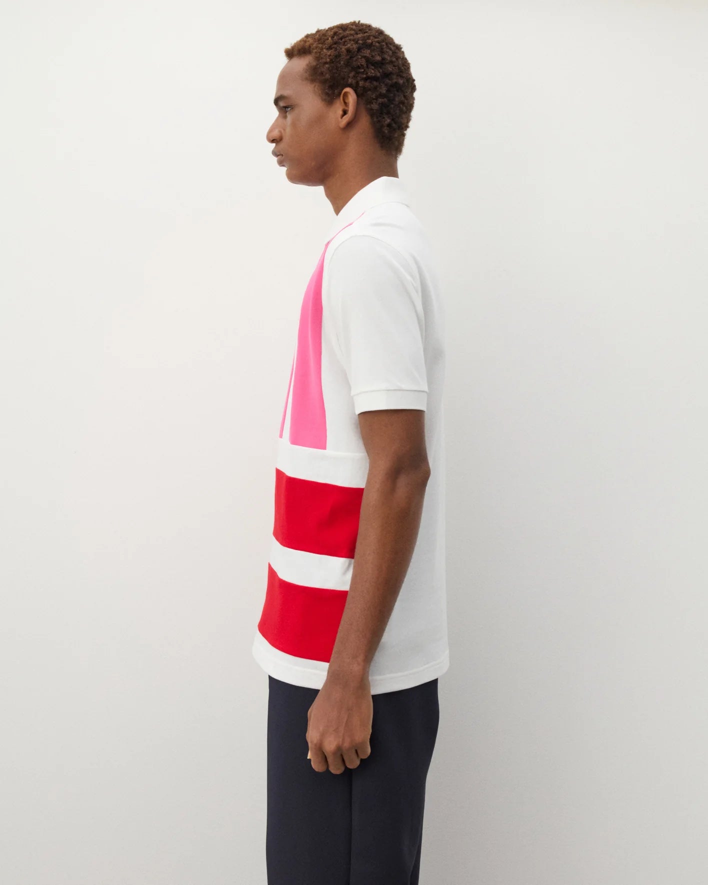 Comme des Garçons con Fred Perry polo bianca