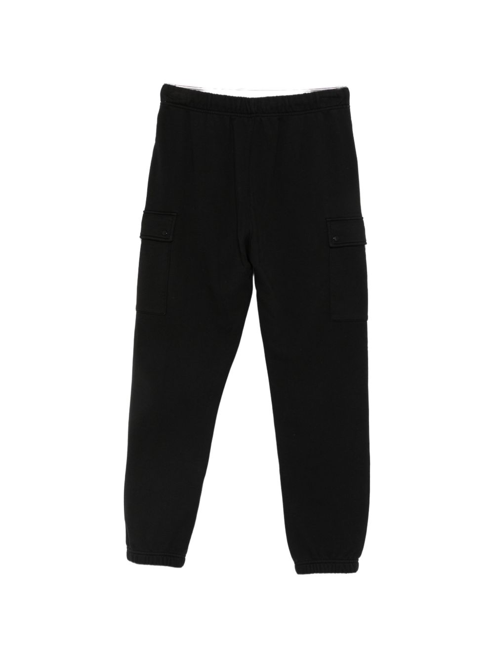 CP Company Pantalone nero in felpa con tasca lente