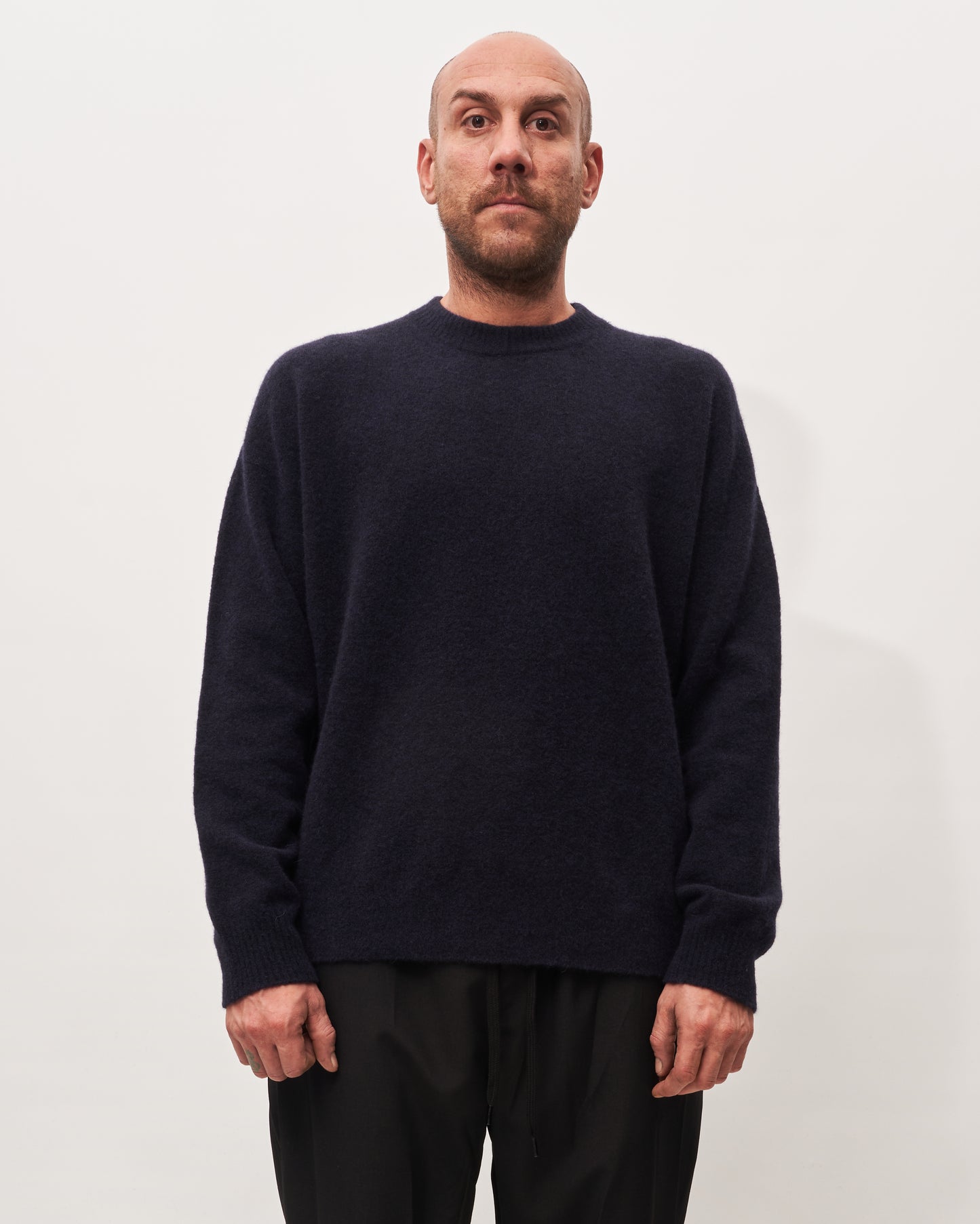 Roberto Collina blue alpaca sweater