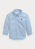 Polo Ralph Lauren camicia bastoncino bianco e blu | Al Monello - Barbieri
