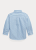 Polo Ralph Lauren camicia bastoncino bianco e blu | Al Monello - Barbieri
