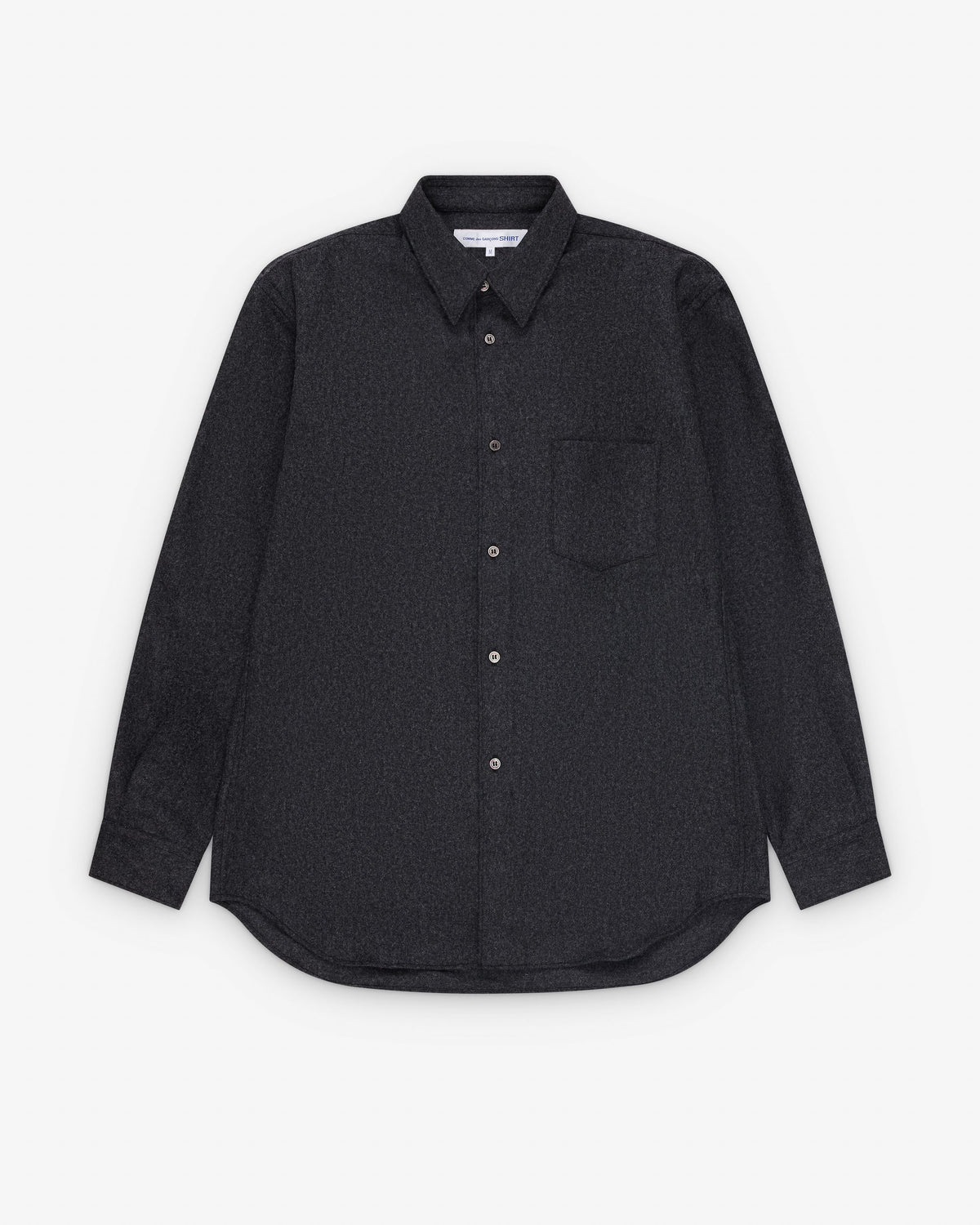 Comme des Garçons camicia in panno di lana