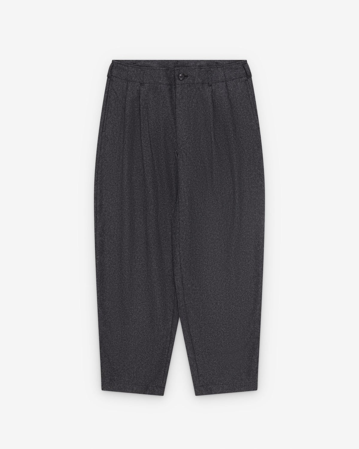 Comme des Garçons pantaloni grigi in panno di lana