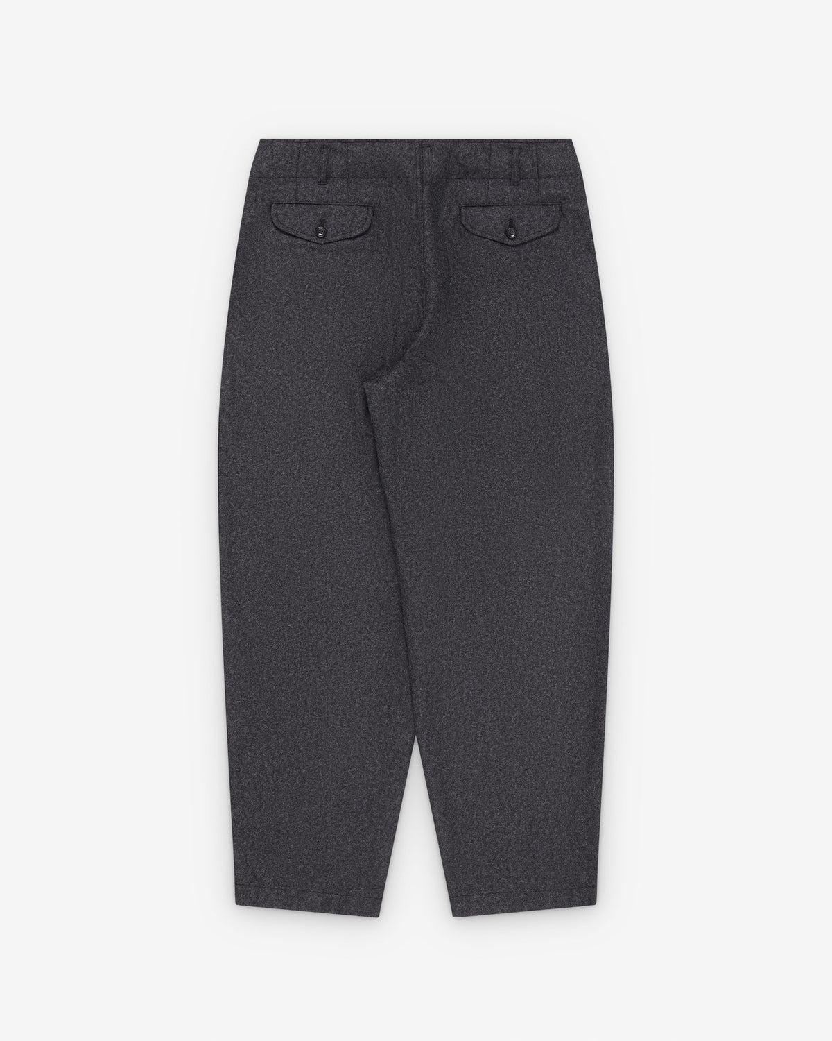 Comme des Garçons pantaloni grigi in panno di lana
