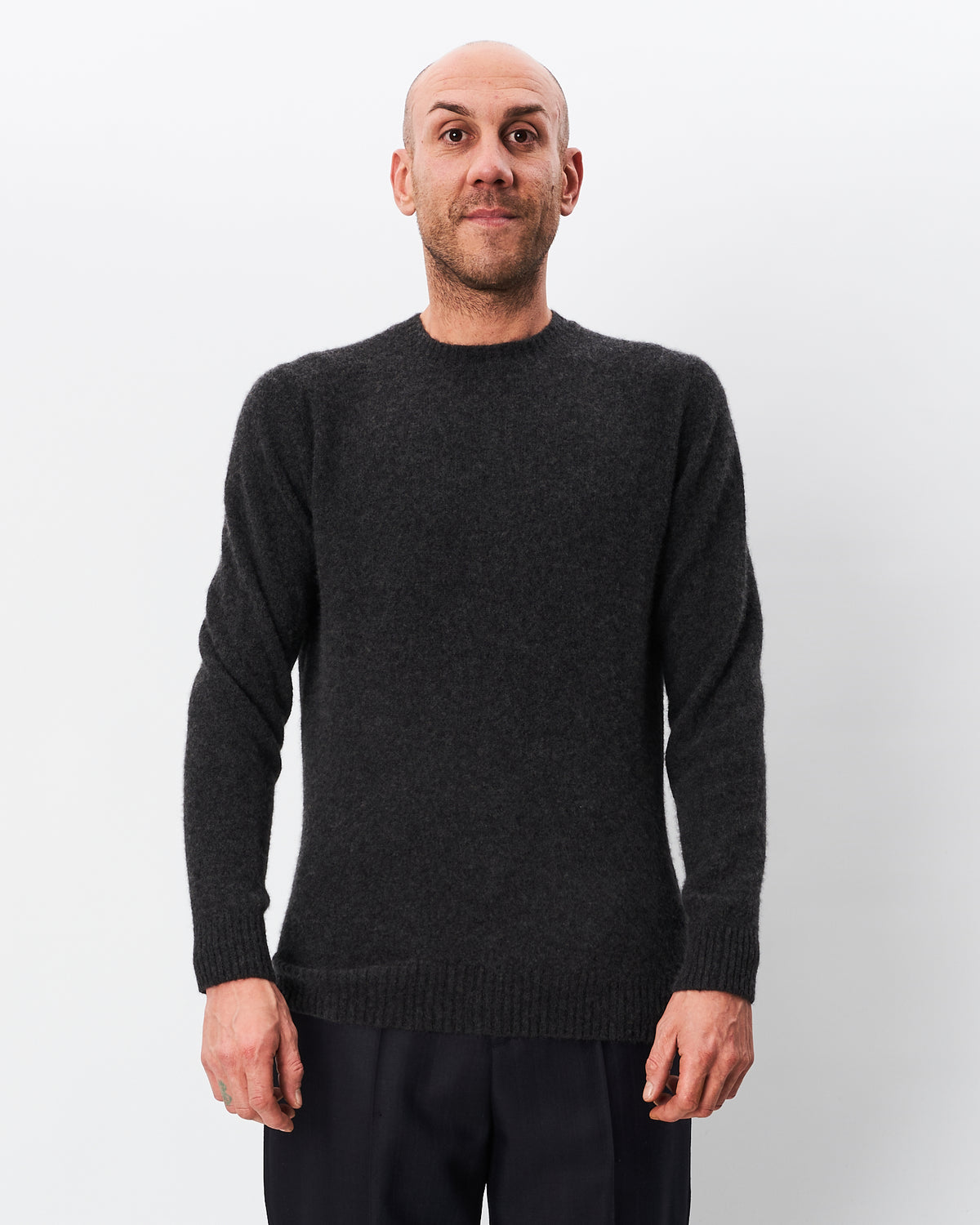 Filippo De Laurentiis maglia grigia in cachemere