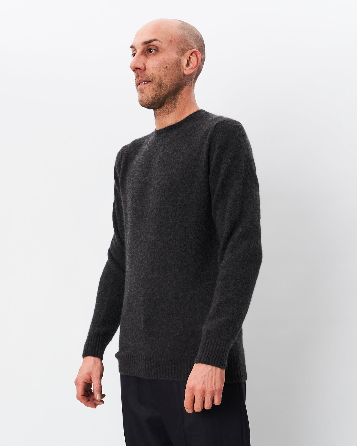 Filippo De Laurentiis maglia grigia in cachemere