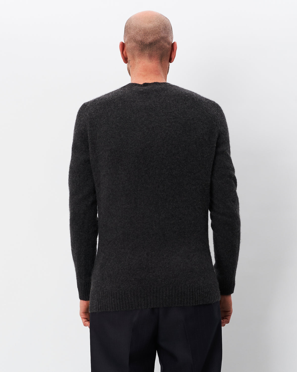 Filippo De Laurentiis maglia grigia in cachemere
