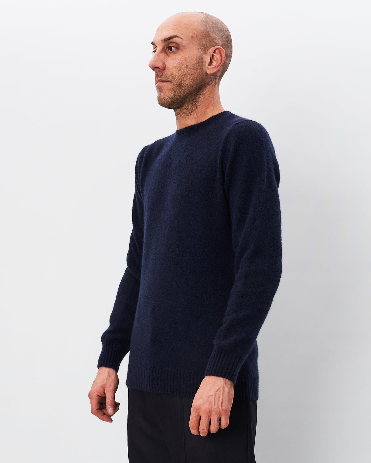 Filippo De Laurentiis maglia blu in cachemere
