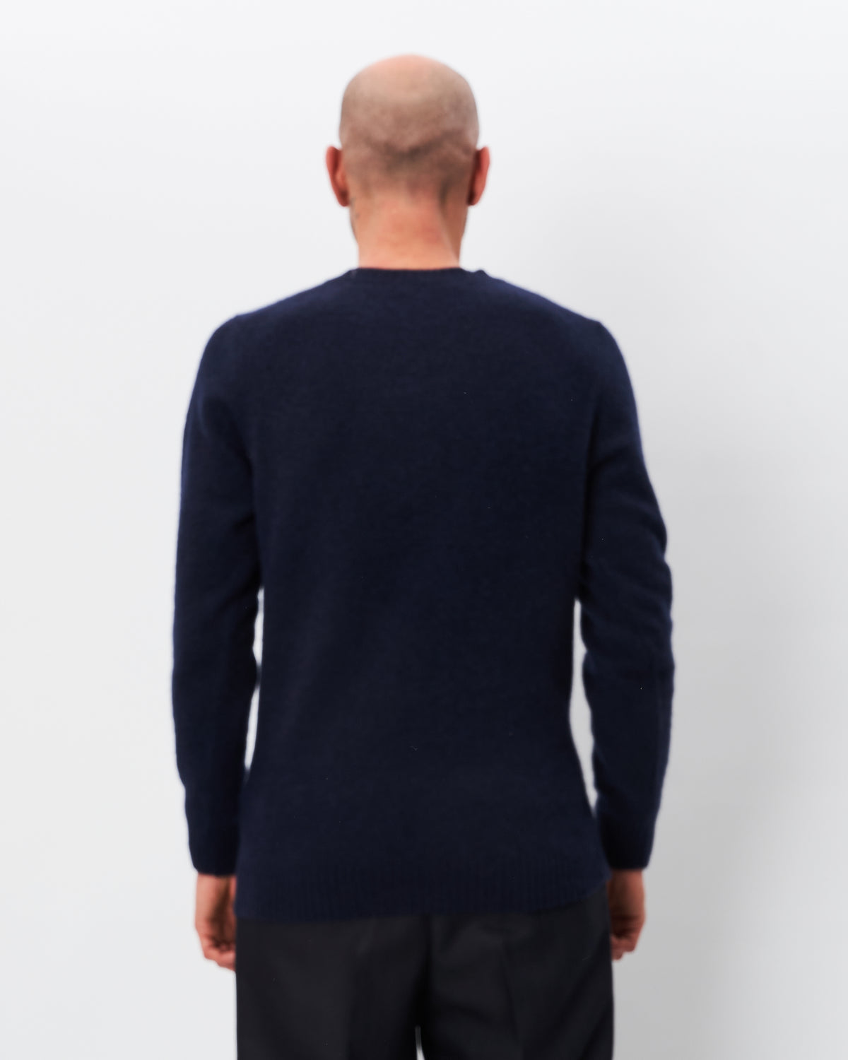 Filippo De Laurentiis maglia blu in cachemere