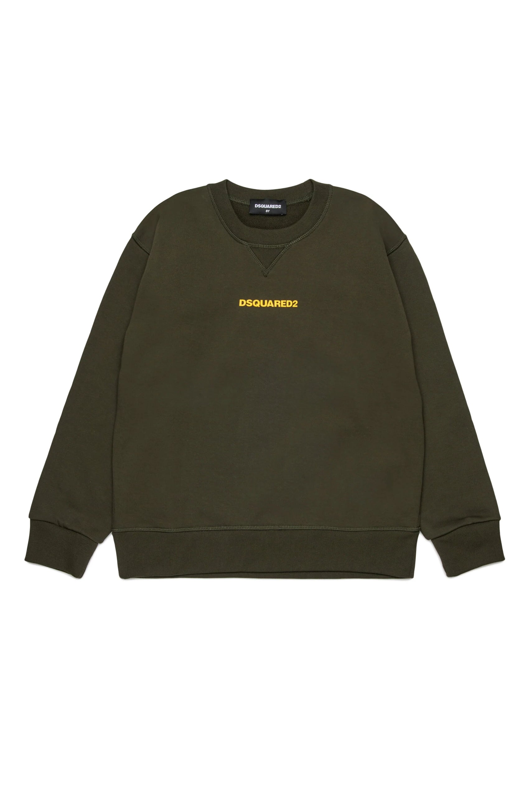 DSQUARED2 Felpa in cotone con logo