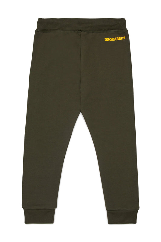 DSQUARED2 Pantaloni jogger in felpa con logo