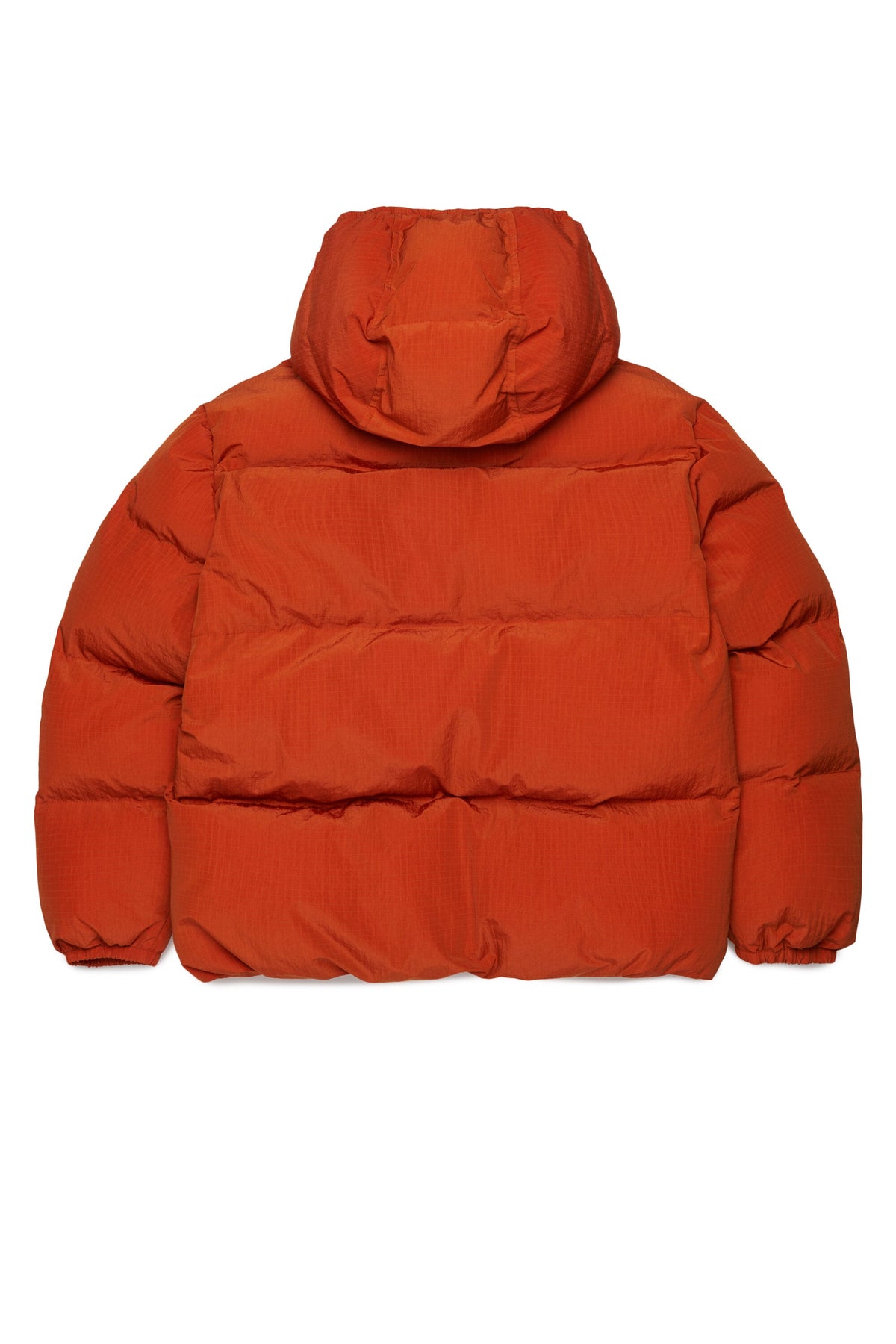 DSQUARED2 Piumino ruggine con cappuccio e logo