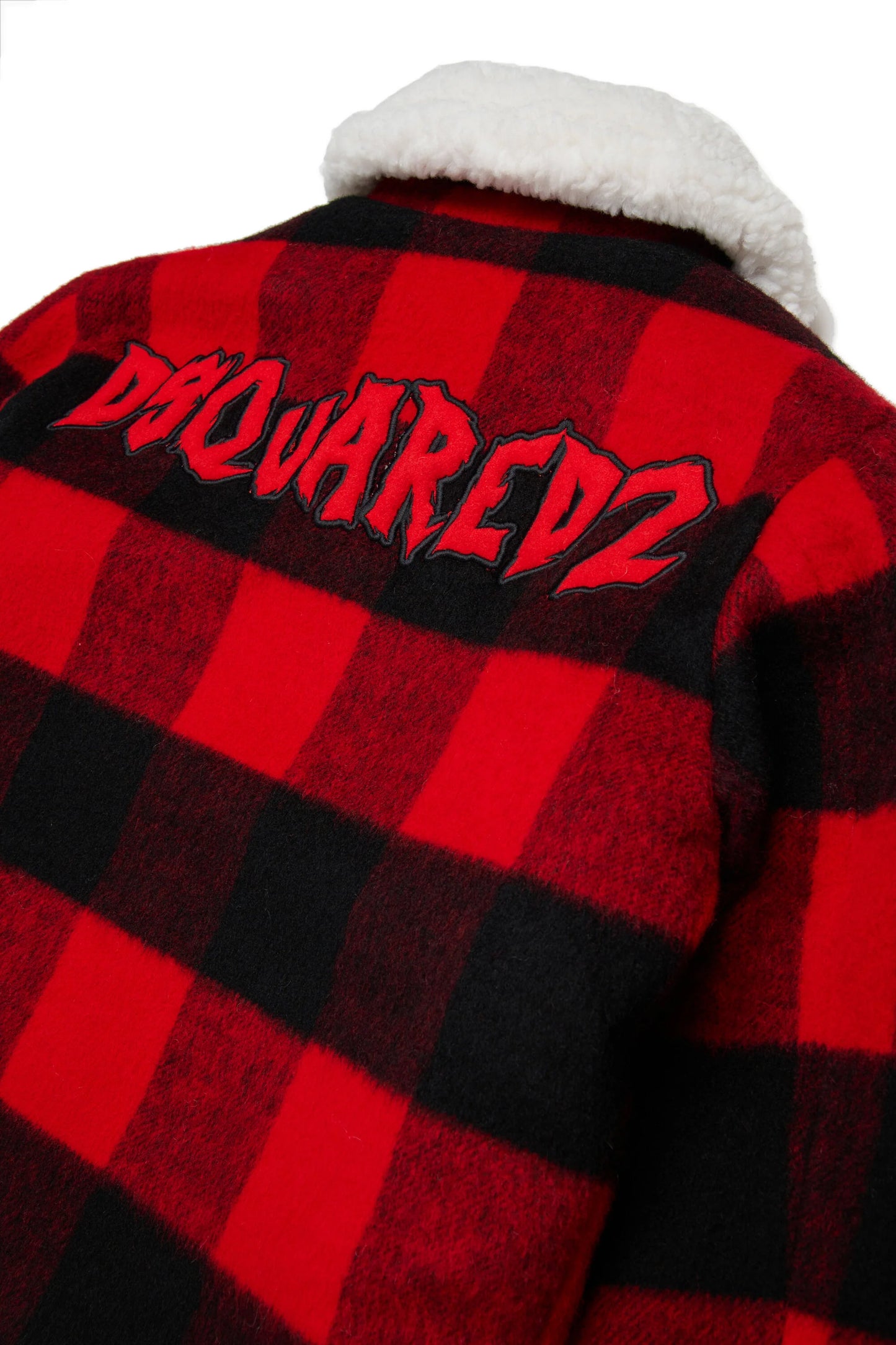 DSQUARED2 Giacca montone in flanella a quadri