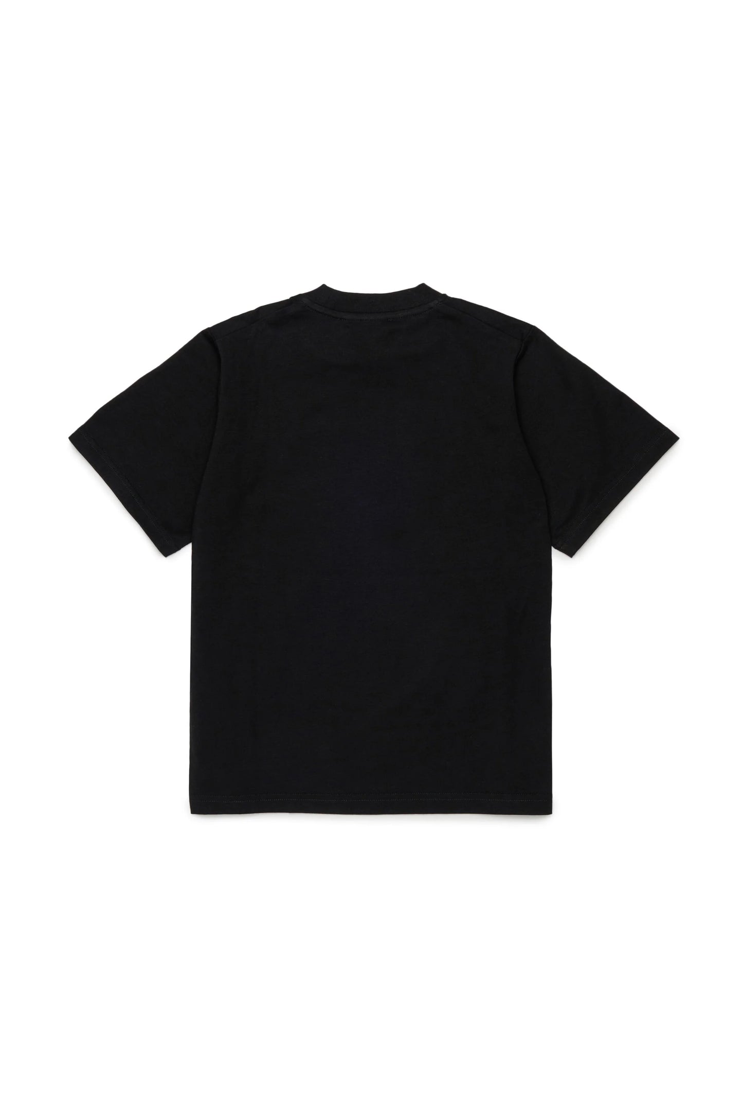 DSQUARED2 T-shirt logo gommato nera