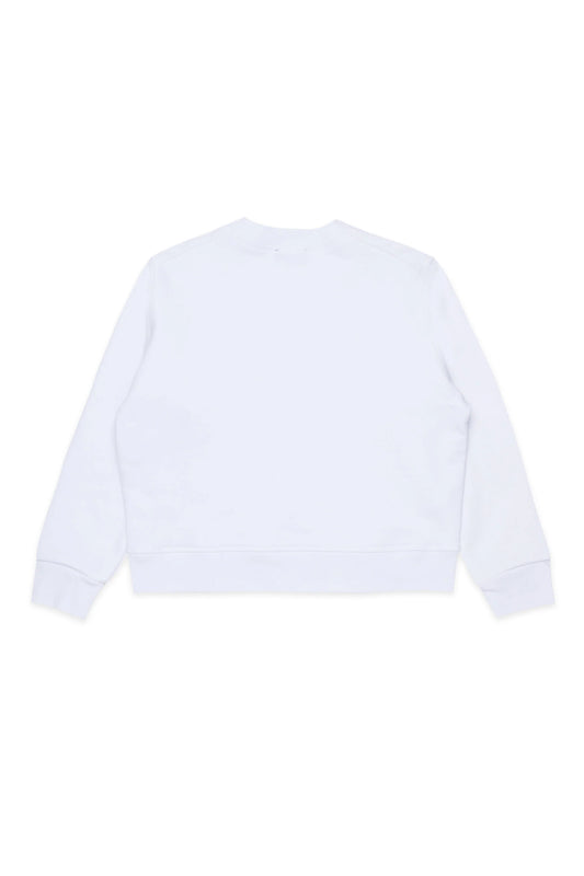 DSQUARED2 Felpa Girocollo Bianca