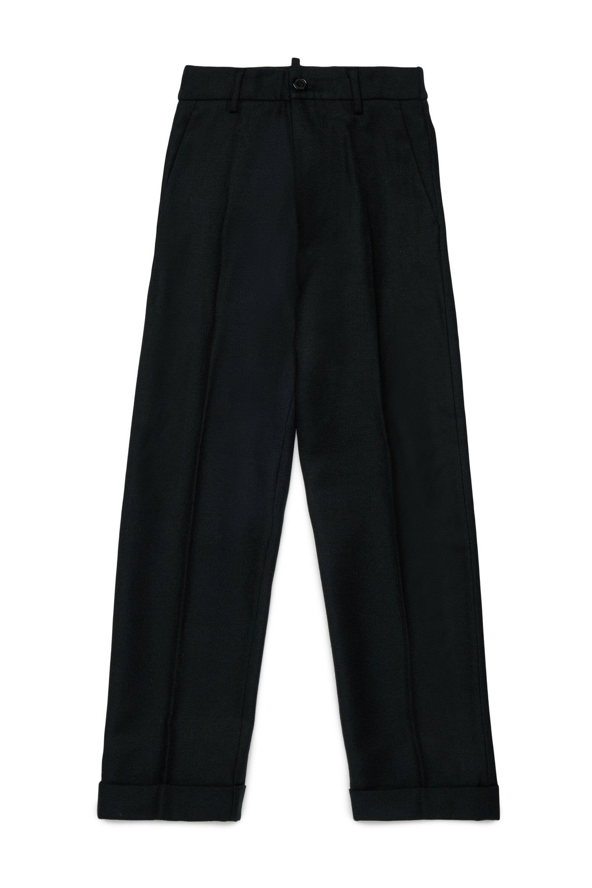 DSQUARED2 Pantalone elegante nero con logo
