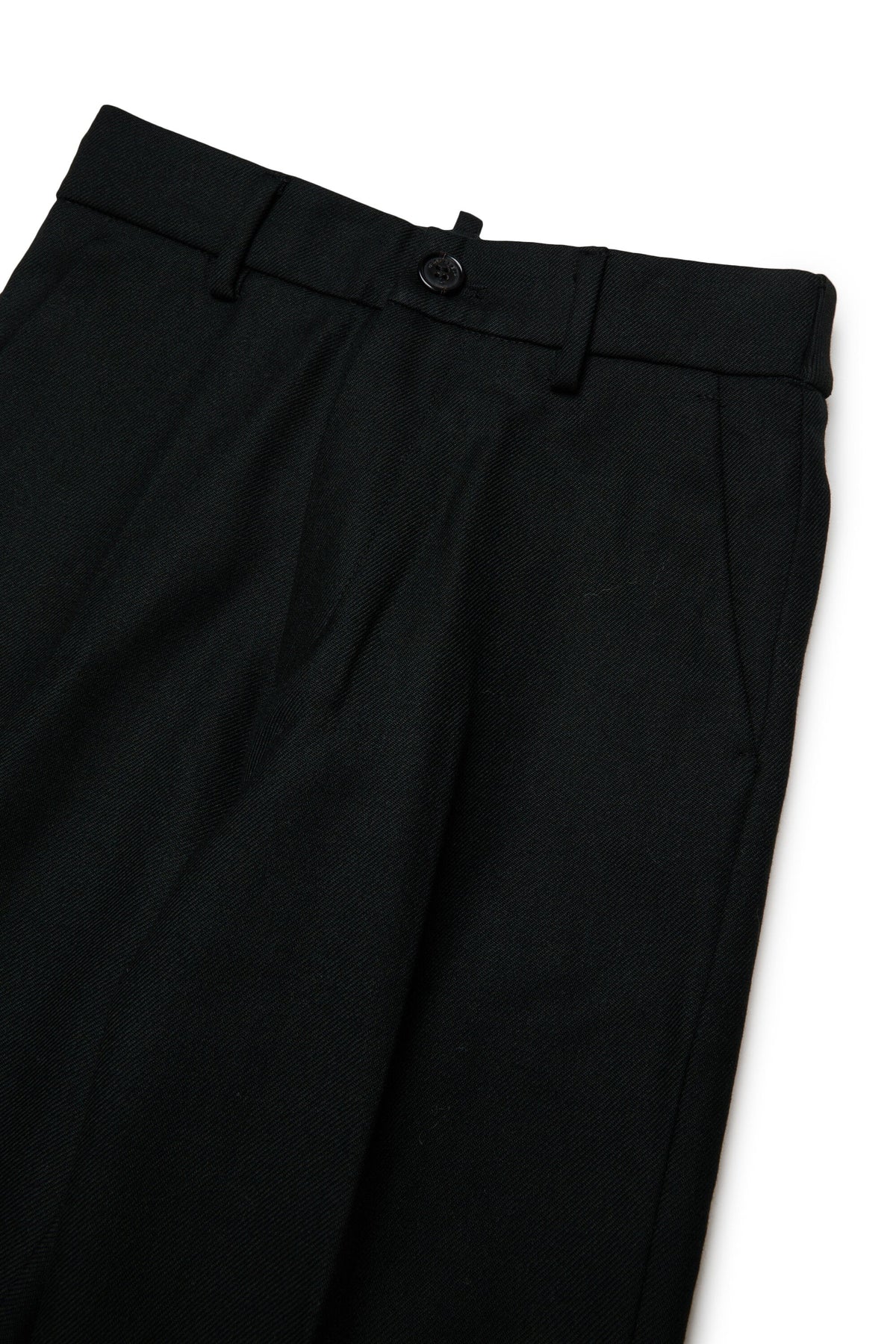 DSQUARED2 Pantalone elegante nero con logo