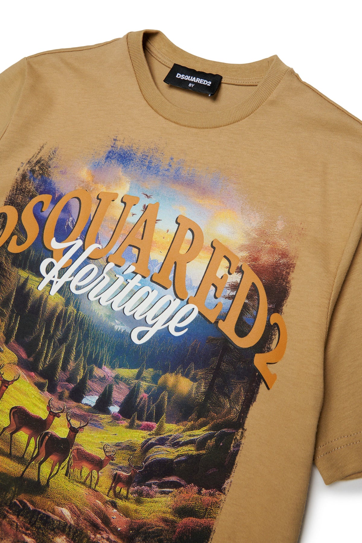 DSQUARED2 T-shirt con stampa natura.