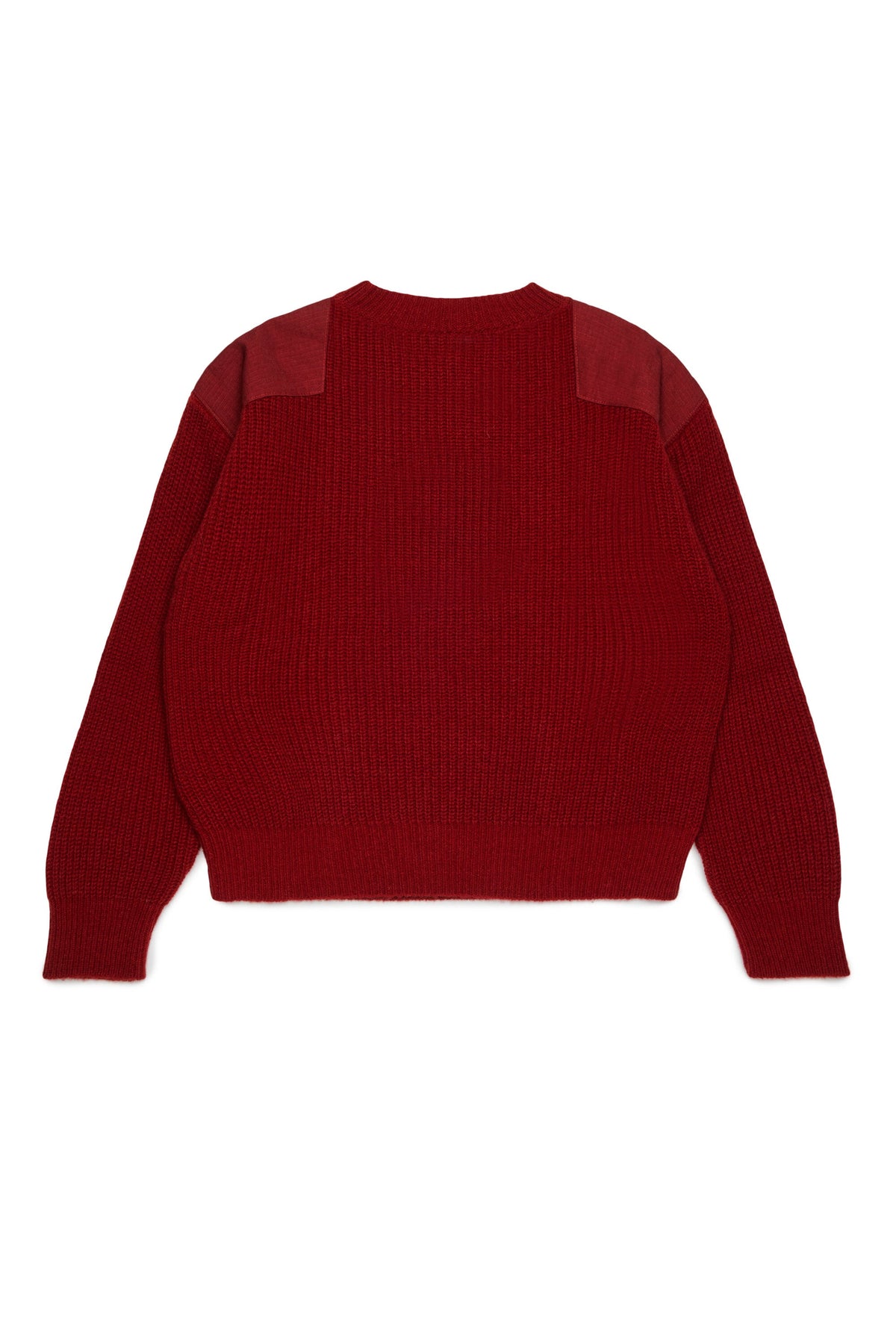 DSQUARED2 Maglione girocollo rubino con logo