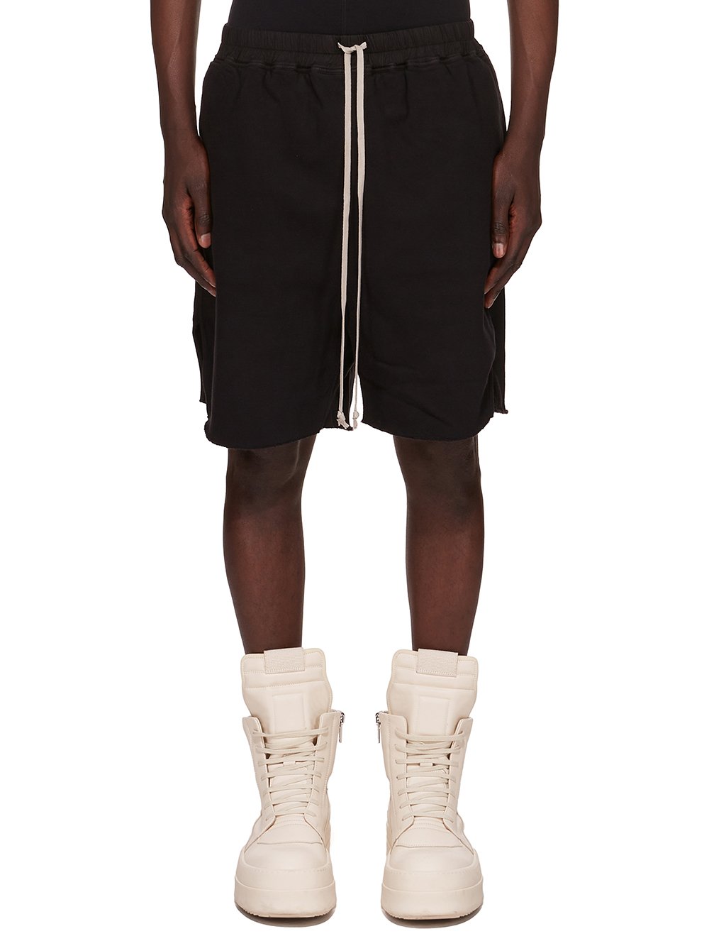 Rick Owens bermuda con zip posteriore