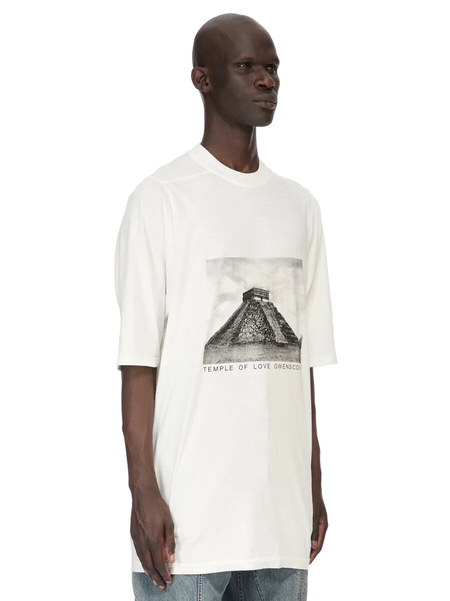 Rick Owens t-shirt jumbo bianca
