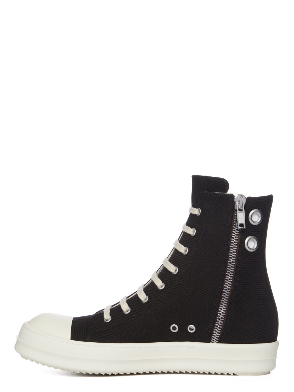 Rick Owens Porterville High-Top Sneaker with Eyelets