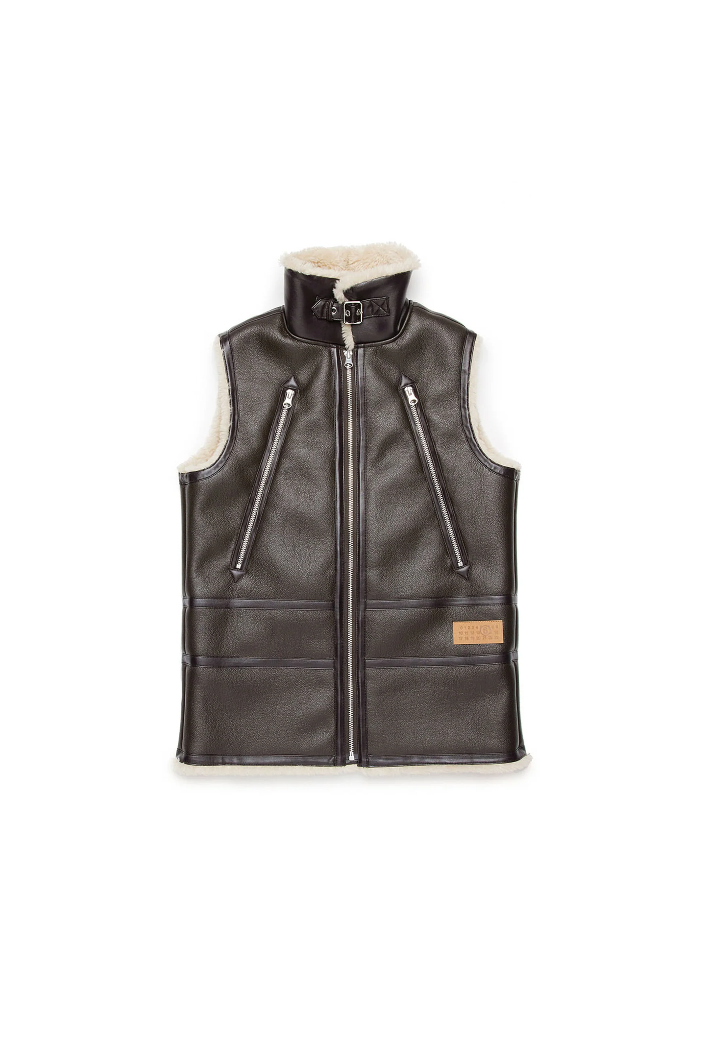 MM6 for Kids gilet di ecomontone